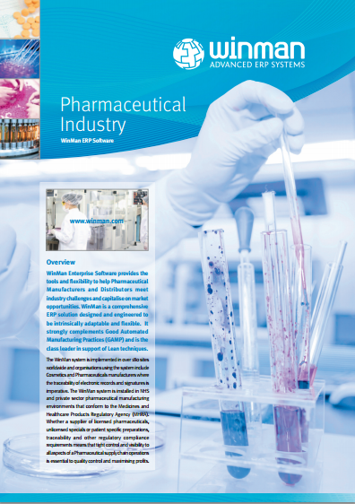 pharmaceutical ERP software WinMan