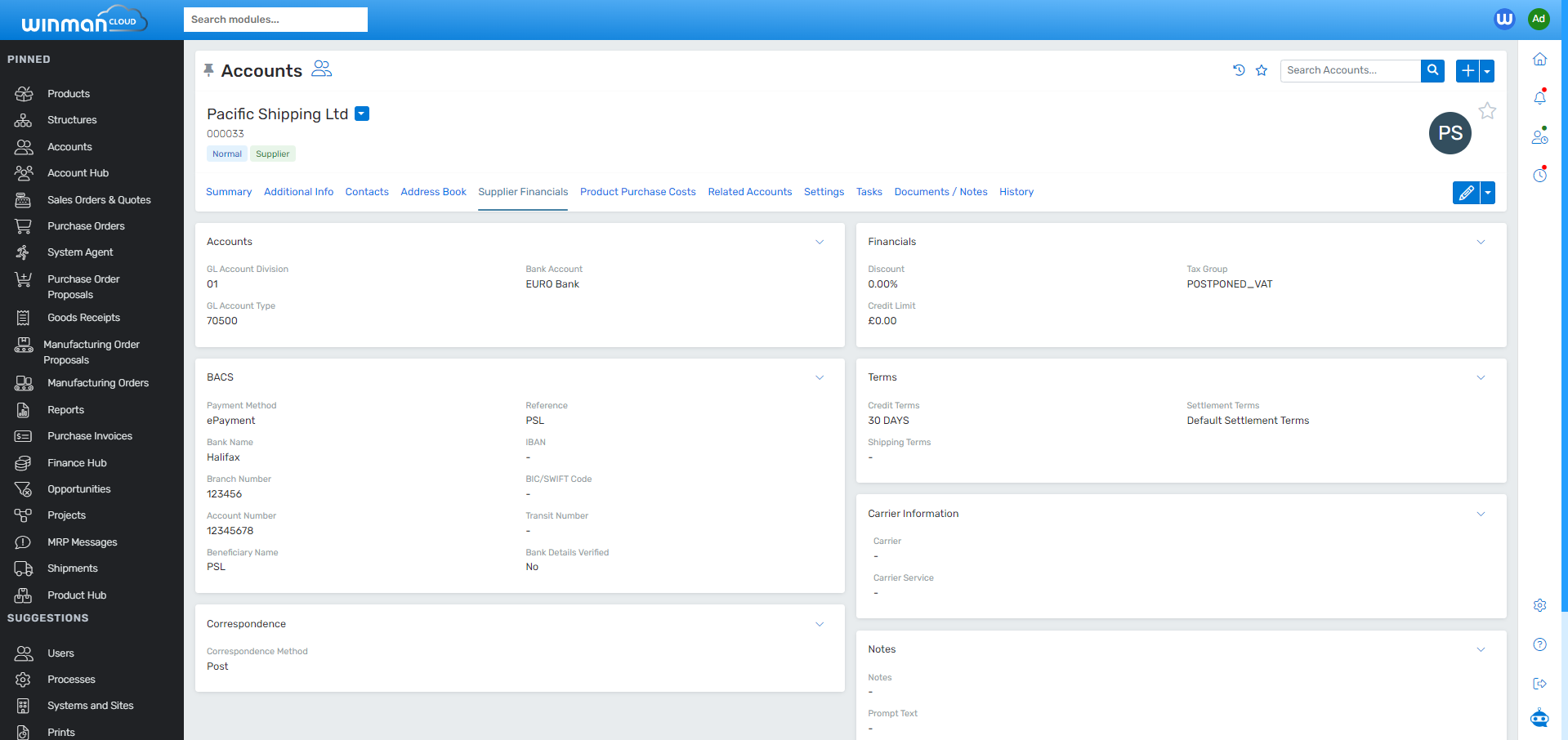Winman Solution Inside WinMan Cloud