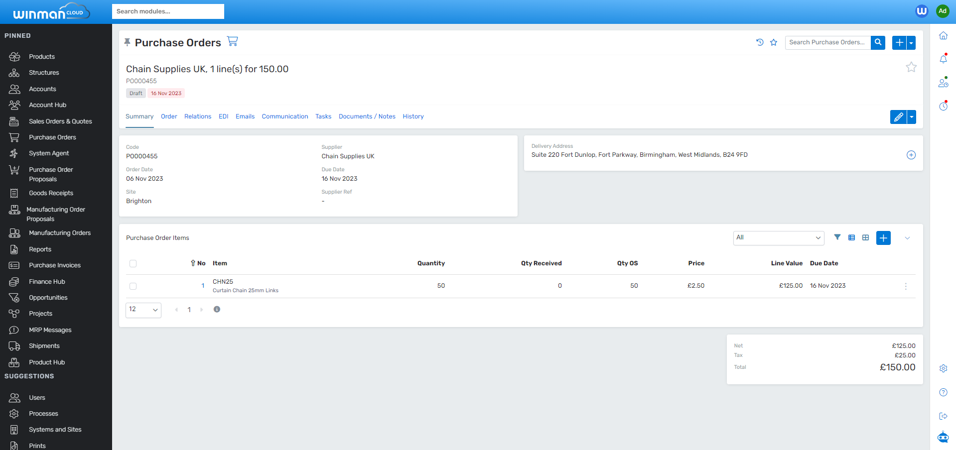 Winman Solution Inside WinMan Cloud